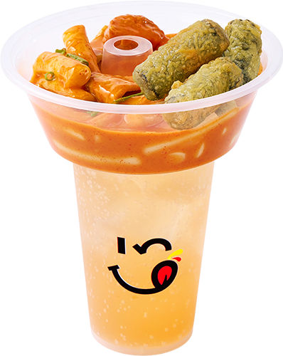 로제 떡볶이 콤보