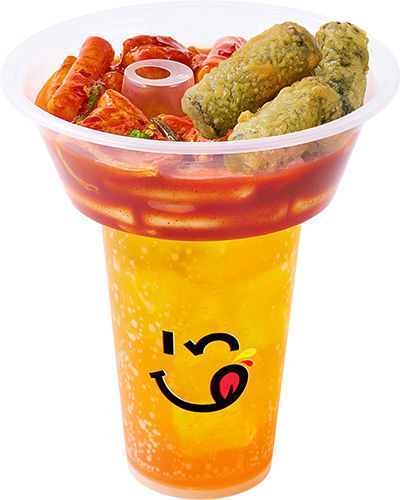매콤 떡볶이 콤보